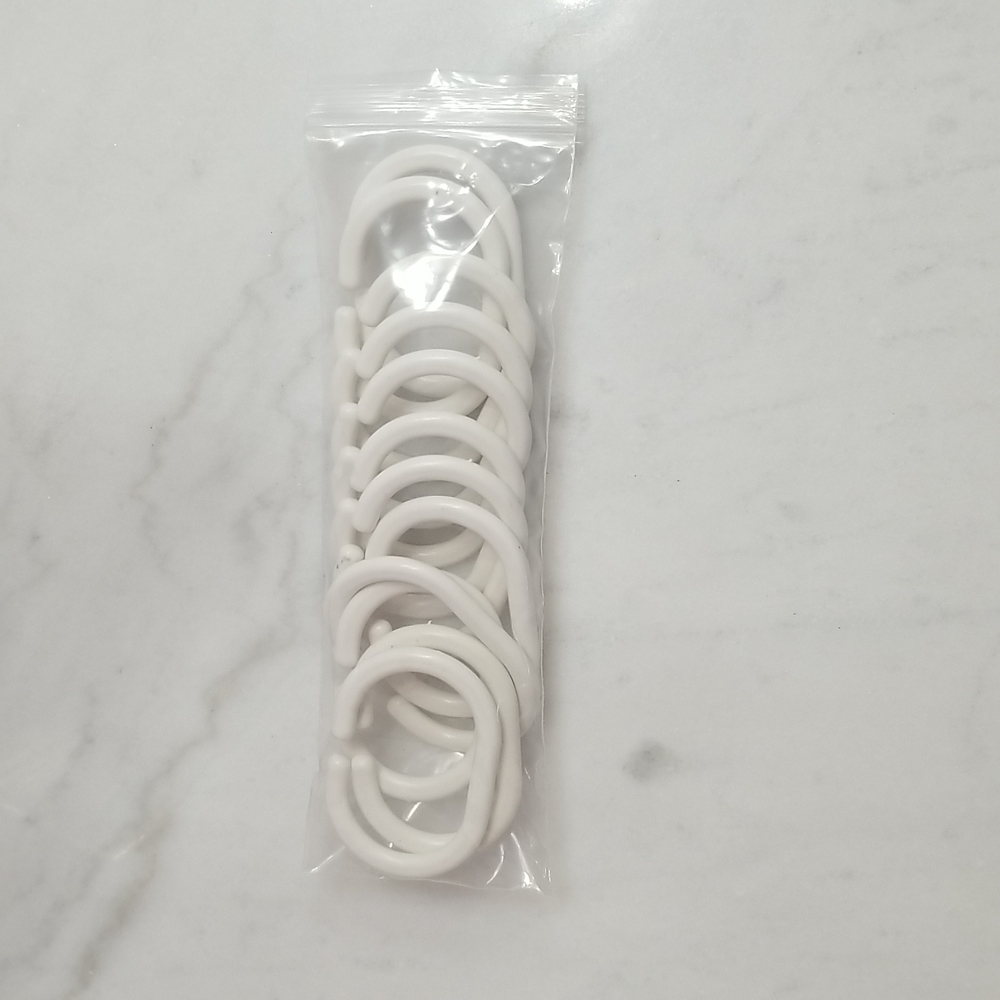 Bonus gift - Brand New Shower Curtain Rings